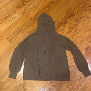 Gap Maternity Woman’s Brown Hooded Sweater Size S
